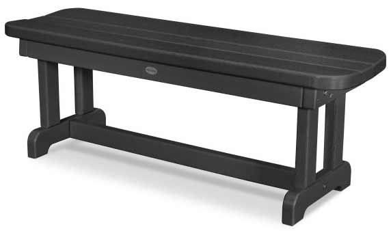 POLYWOOD® Park 48" Backless Bench - PBB48 Benches POLYWOOD®
