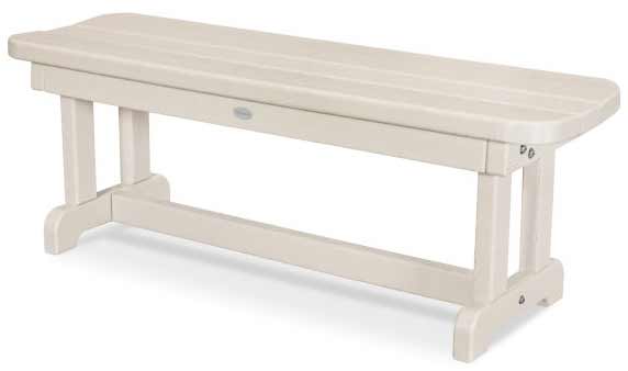 POLYWOOD® Park 48" Backless Bench - PBB48 Benches POLYWOOD®