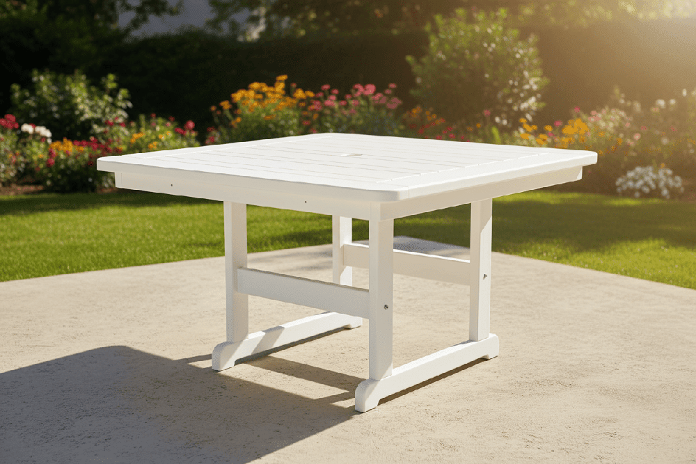 POLYWOOD® Park 48" Square Table - PST48 Table POLYWOOD®