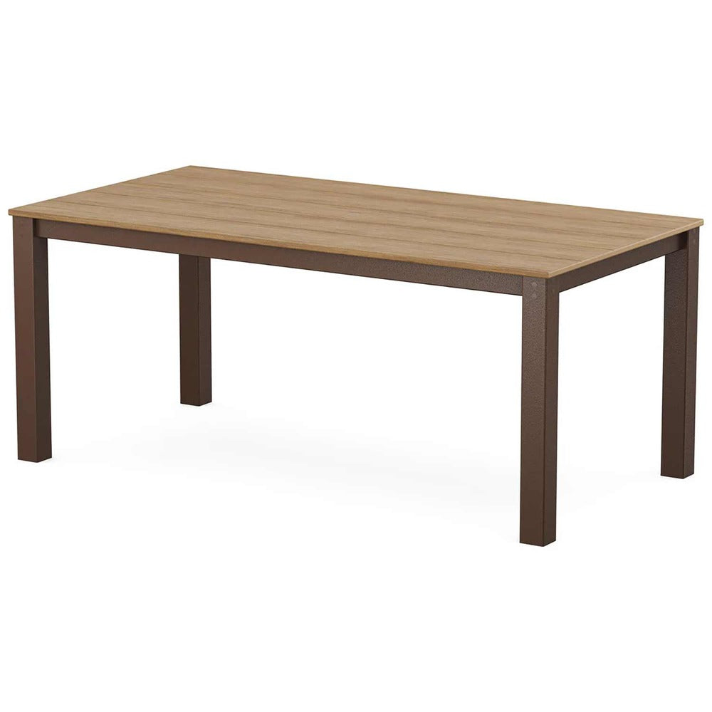 POLYWOOD® Parsons 38" X 72" Dining Table - Select Accents - DT3872-T15 Table POLYWOOD®