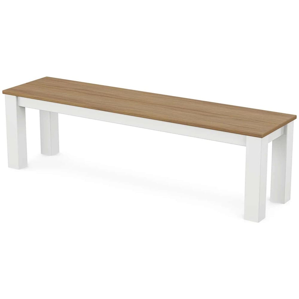 POLYWOOD® Parsons 60" Bench - Select Accents - DBN60 Benches POLYWOOD®