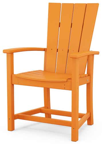 POLYWOOD® Quattro Adirondack Dining Chair - QLD200 Chair POLYWOOD®