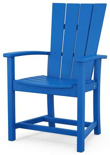 POLYWOOD® Quattro Adirondack Dining Chair - QLD200 Chair POLYWOOD®