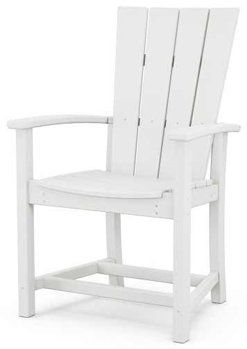 POLYWOOD® Quattro Adirondack Dining Chair - QLD200 Chair POLYWOOD®