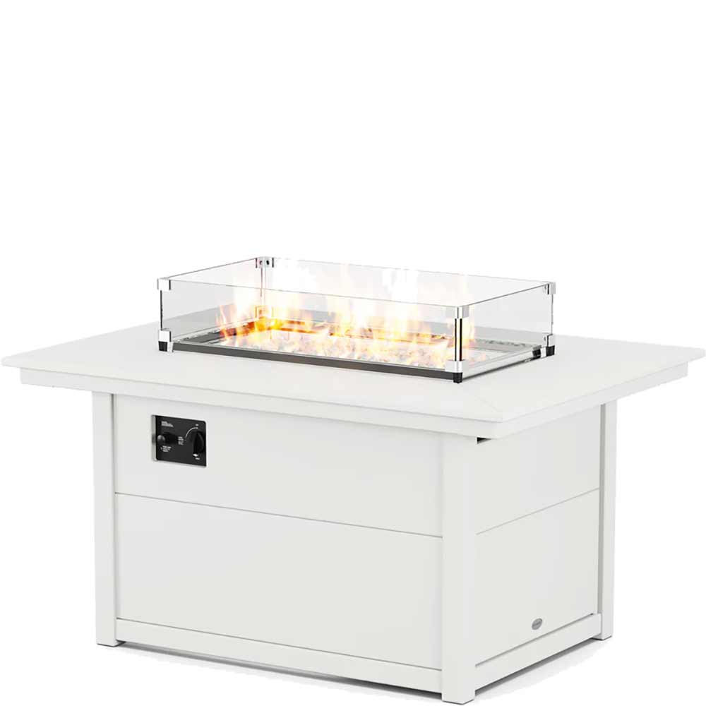 POLYWOOD® Rectangle 34" X 46" Fire Pit Table - CTF3446RECT Fire Table POLYWOOD®