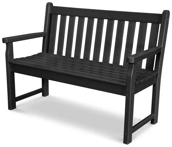 POLYWOOD® Traditional Garden 48" Bench - TGB48 Benches POLYWOOD®