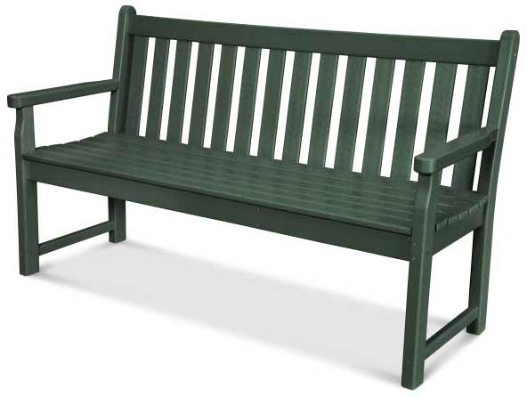 POLYWOOD® Traditional Garden 60" Bench - TGB60 Benches POLYWOOD®