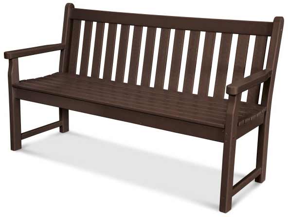 POLYWOOD® Traditional Garden 60" Bench - TGB60 Benches POLYWOOD®