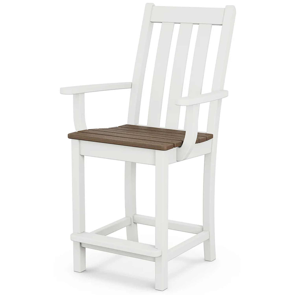 POLYWOOD® Vineyard Counter Arm Chair - Select Accents - VND231 Chair POLYWOOD®