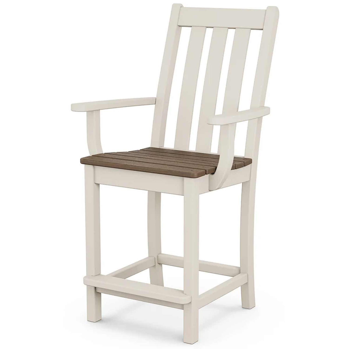 POLYWOOD® Vineyard Counter Arm Chair - Select Accents - VND231 Chair POLYWOOD®