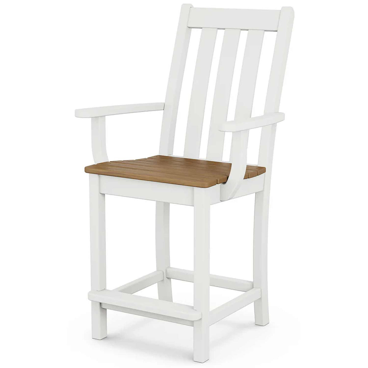 POLYWOOD® Vineyard Counter Arm Chair - Select Accents - VND231 Chair POLYWOOD®