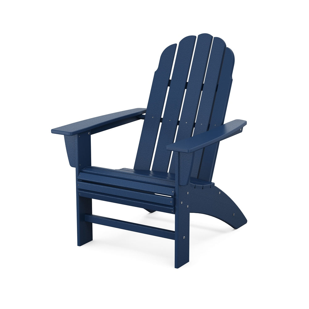 Vineyard Curveback Adirondack Chair - Navy