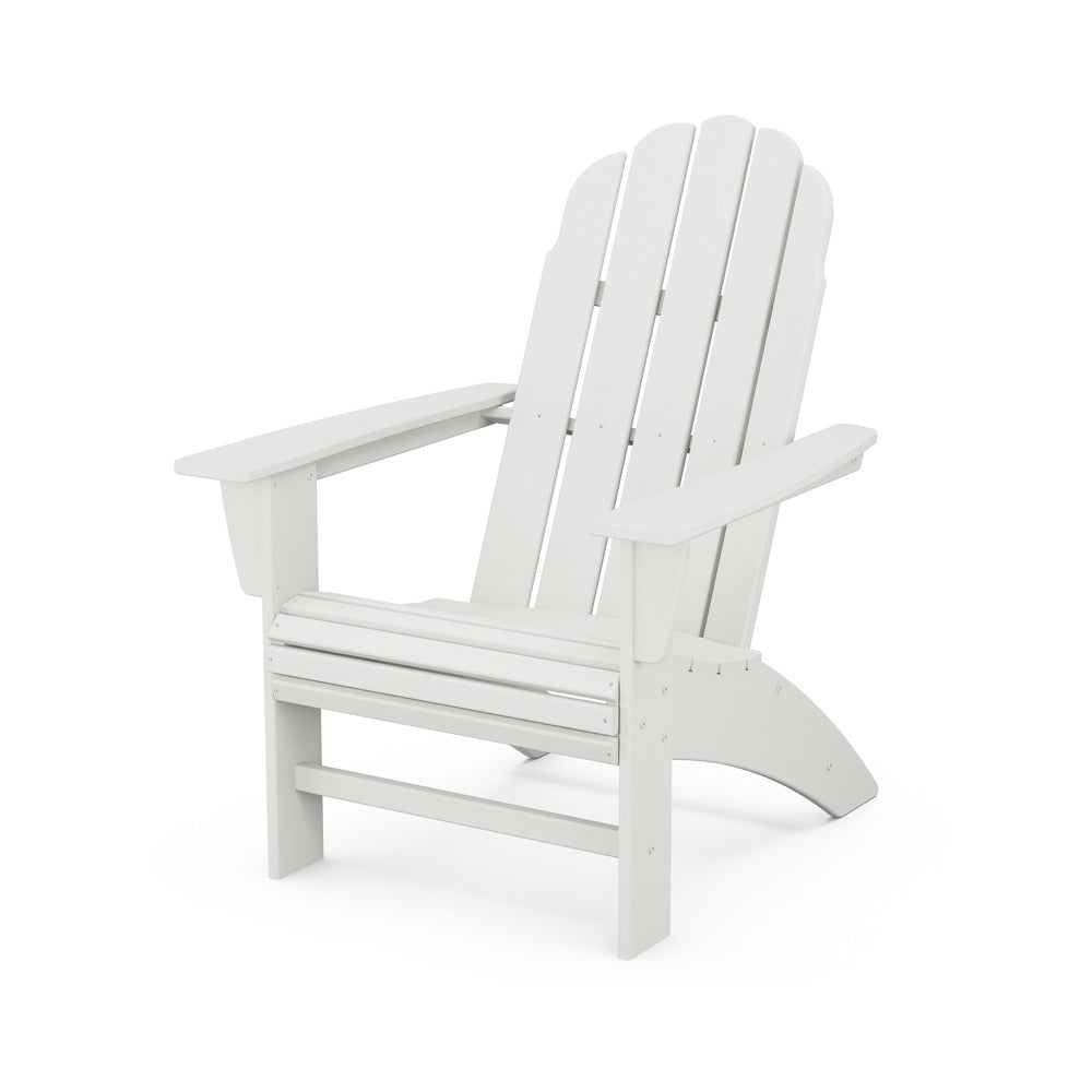 Vineyard Curveback Adirondack Chair - Vintage White