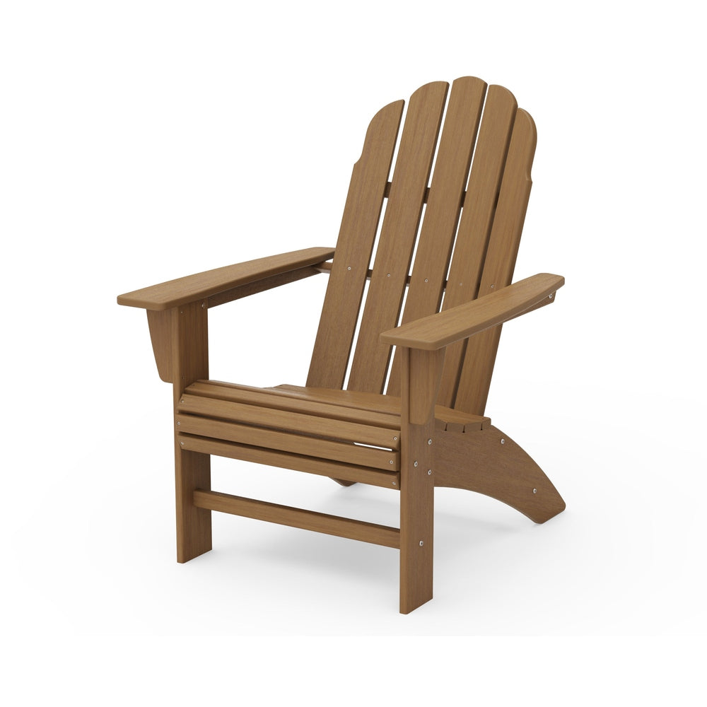 Vineyard Curveback Adirondack Chair - Natural