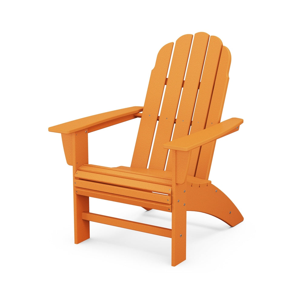 Vineyard Curveback Adirondack Chair - Tangerine