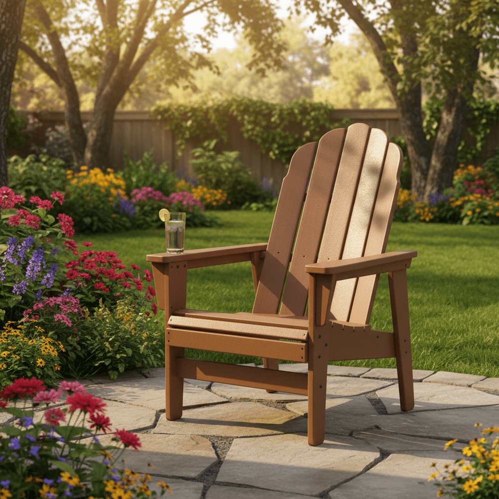 POLYWOOD® Vineyard Grand Upright Adirondack Chair - ADU800