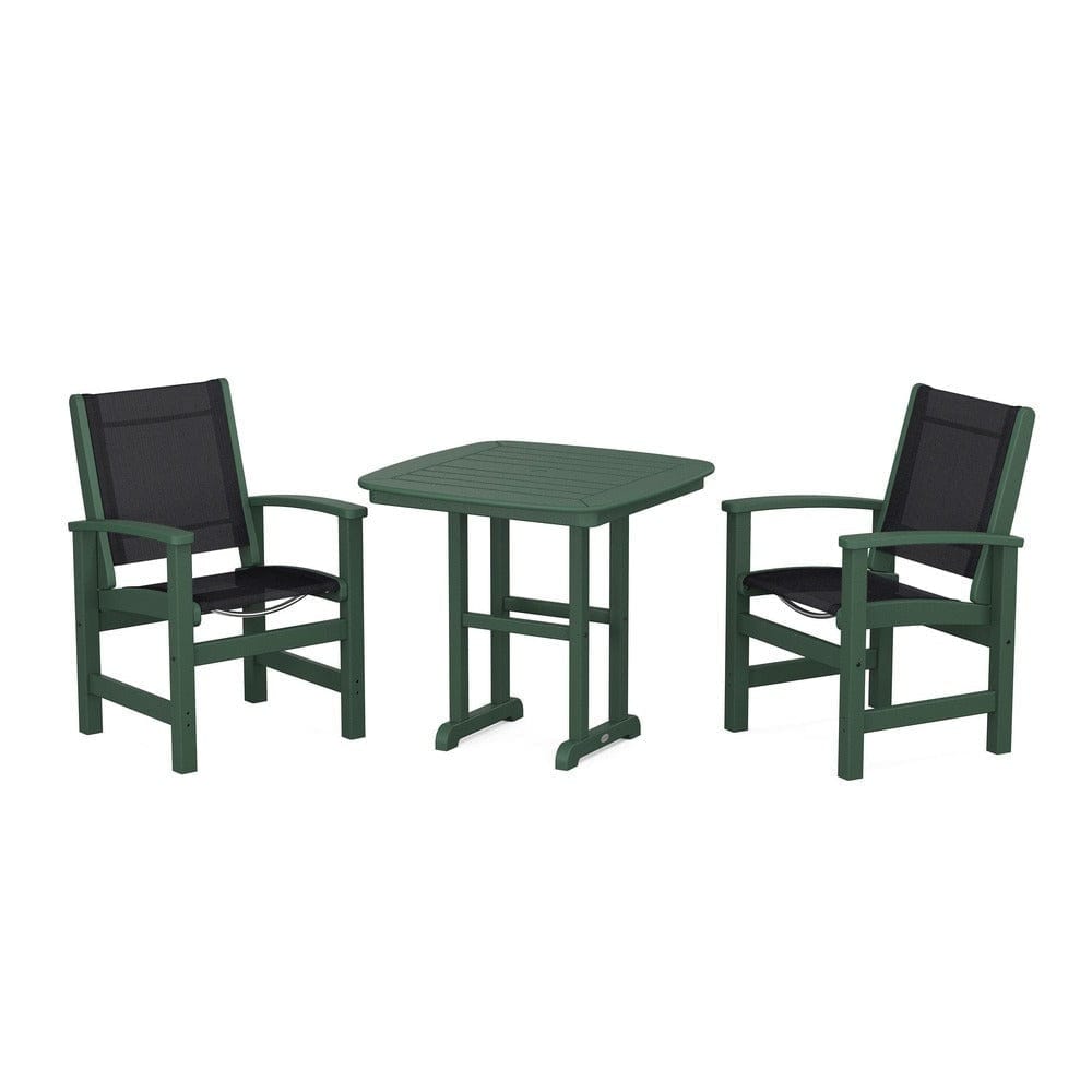 POLYWOOD® - Coastal 3-Piece Dining Set - PWS1205 Outdoor Furniture POLYWOOD®