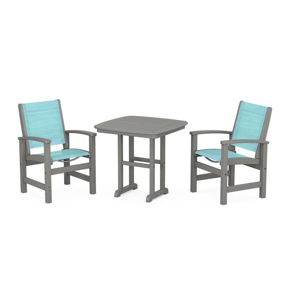 POLYWOOD® - Coastal 3-Piece Dining Set - PWS1205 Outdoor Furniture POLYWOOD®