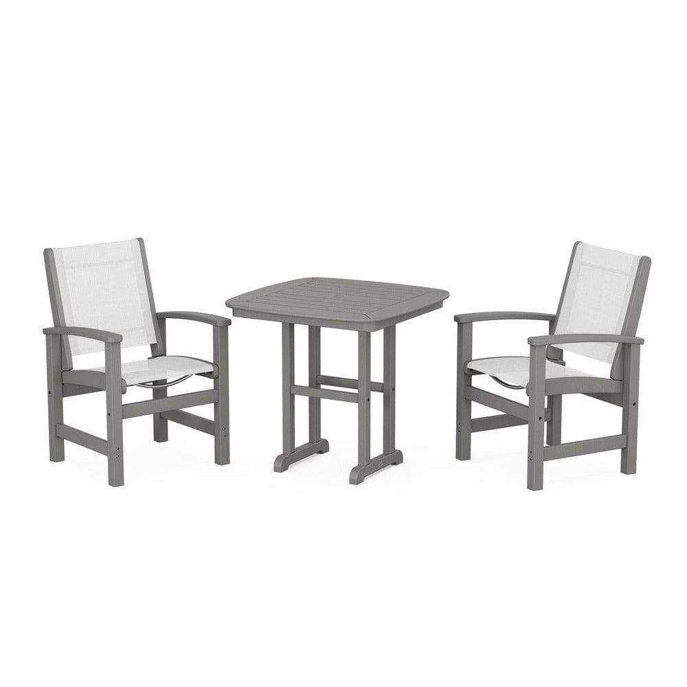 POLYWOOD® - Coastal 3-Piece Dining Set - PWS1205 Outdoor Furniture POLYWOOD®