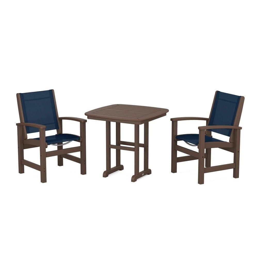 POLYWOOD® - Coastal 3-Piece Dining Set - PWS1205 Outdoor Furniture POLYWOOD®