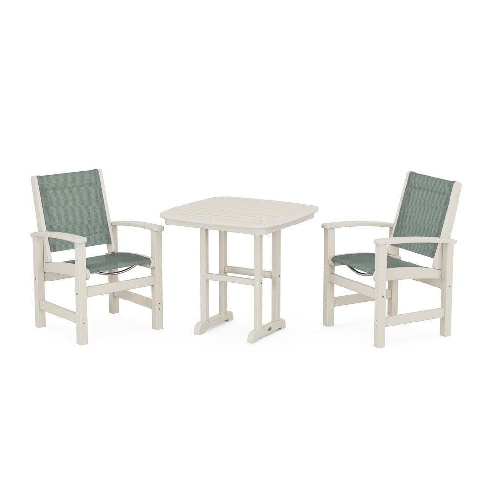 POLYWOOD® - Coastal 3-Piece Dining Set - PWS1205 Outdoor Furniture POLYWOOD®