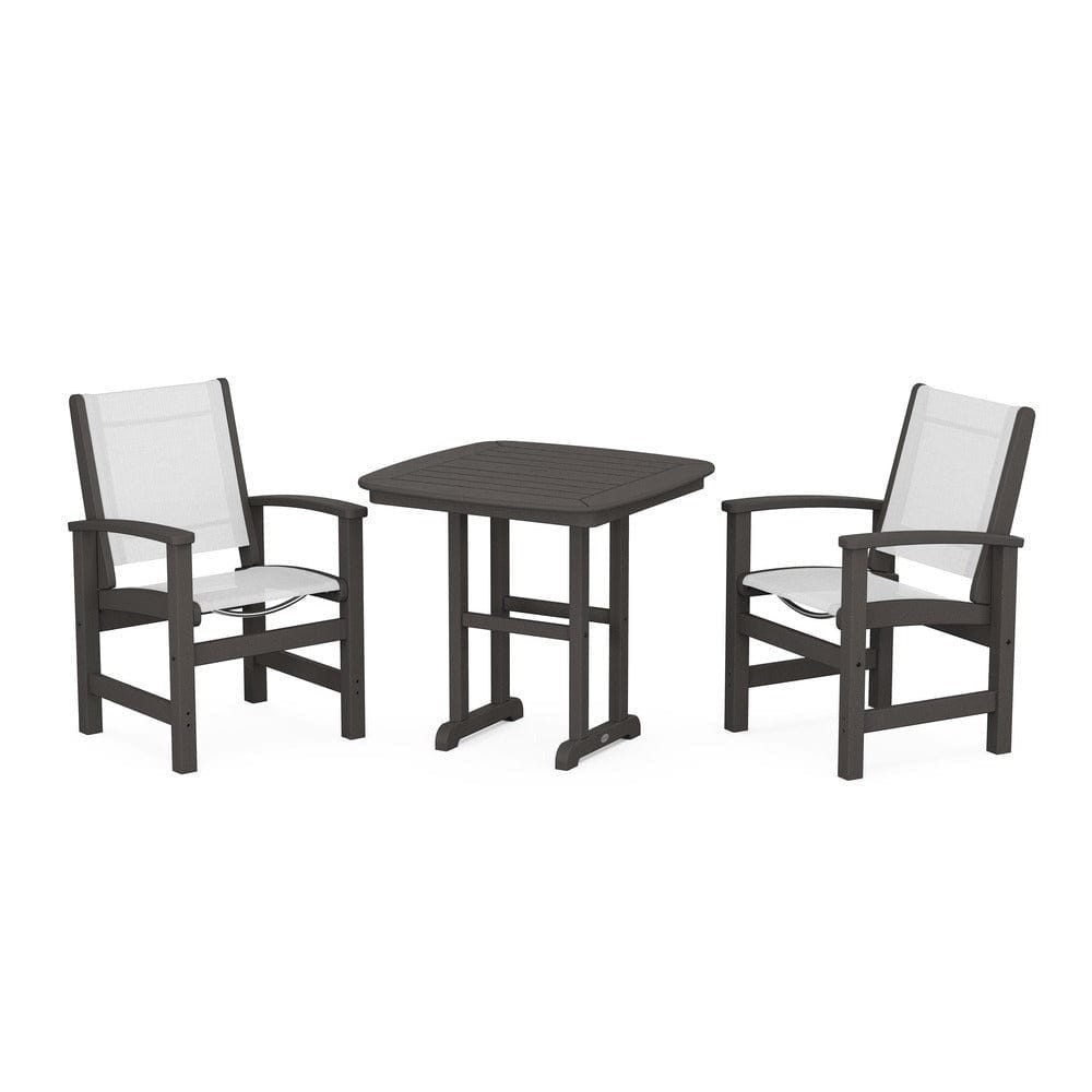 POLYWOOD® - Coastal 3-Piece Dining Set - PWS1205