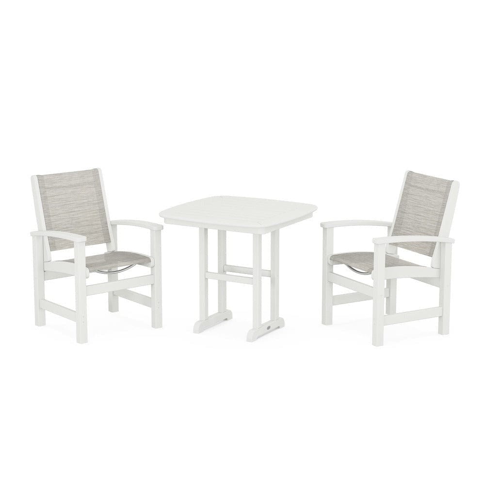 POLYWOOD® - Coastal 3-Piece Dining Set - PWS1205 Outdoor Furniture POLYWOOD®