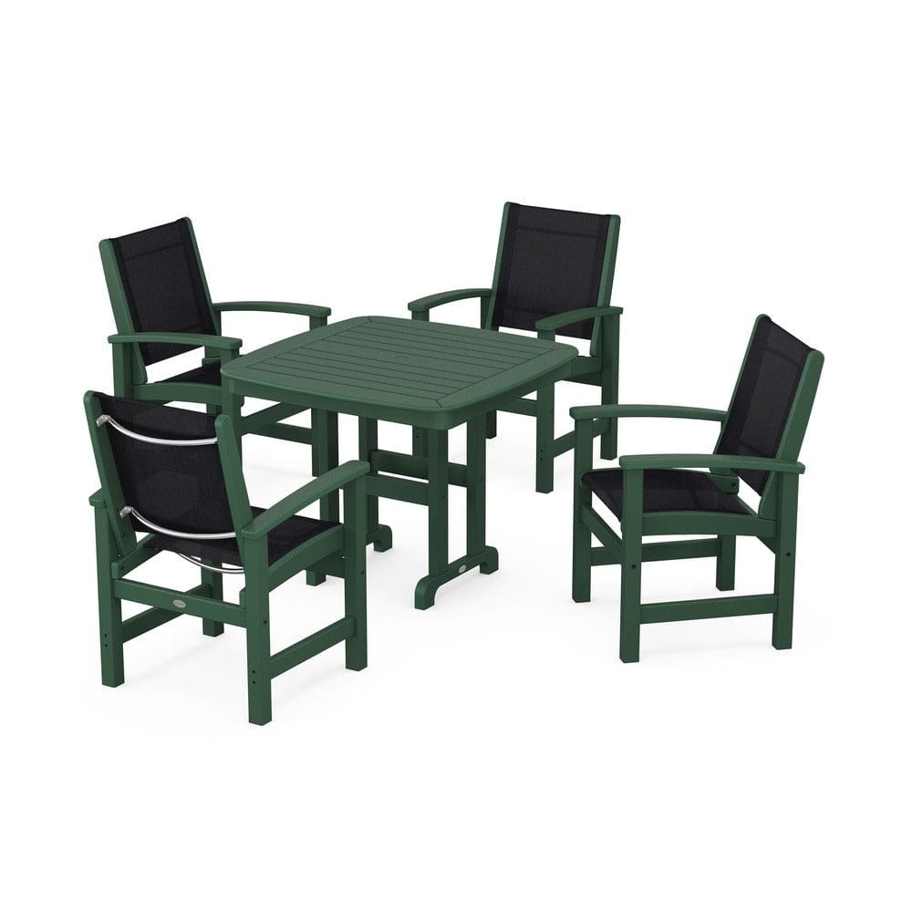 POLYWOOD® - Coastal 5-Piece Dining Set - PWS1236 Outdoor Furniture POLYWOOD®