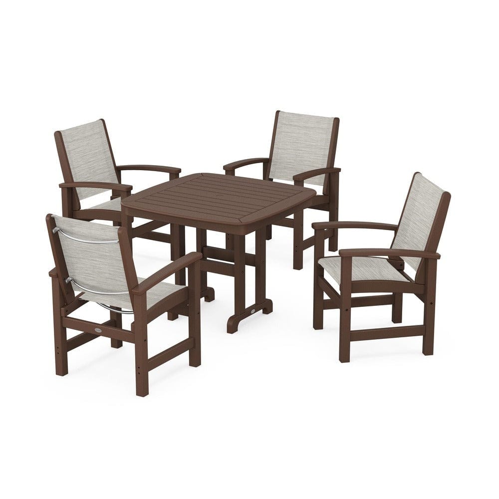 POLYWOOD® - Coastal 5-Piece Dining Set - PWS1236