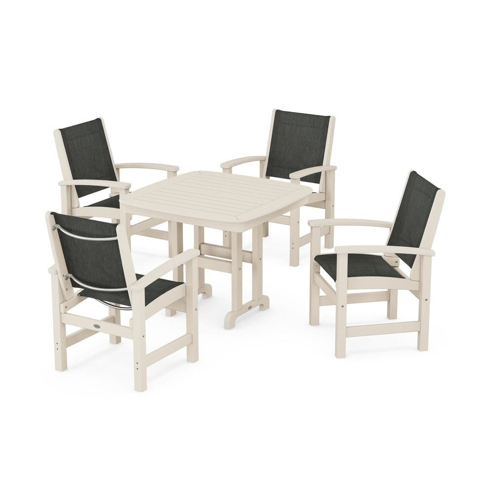 POLYWOOD® - Coastal 5-Piece Dining Set - PWS1236 Outdoor Furniture POLYWOOD®