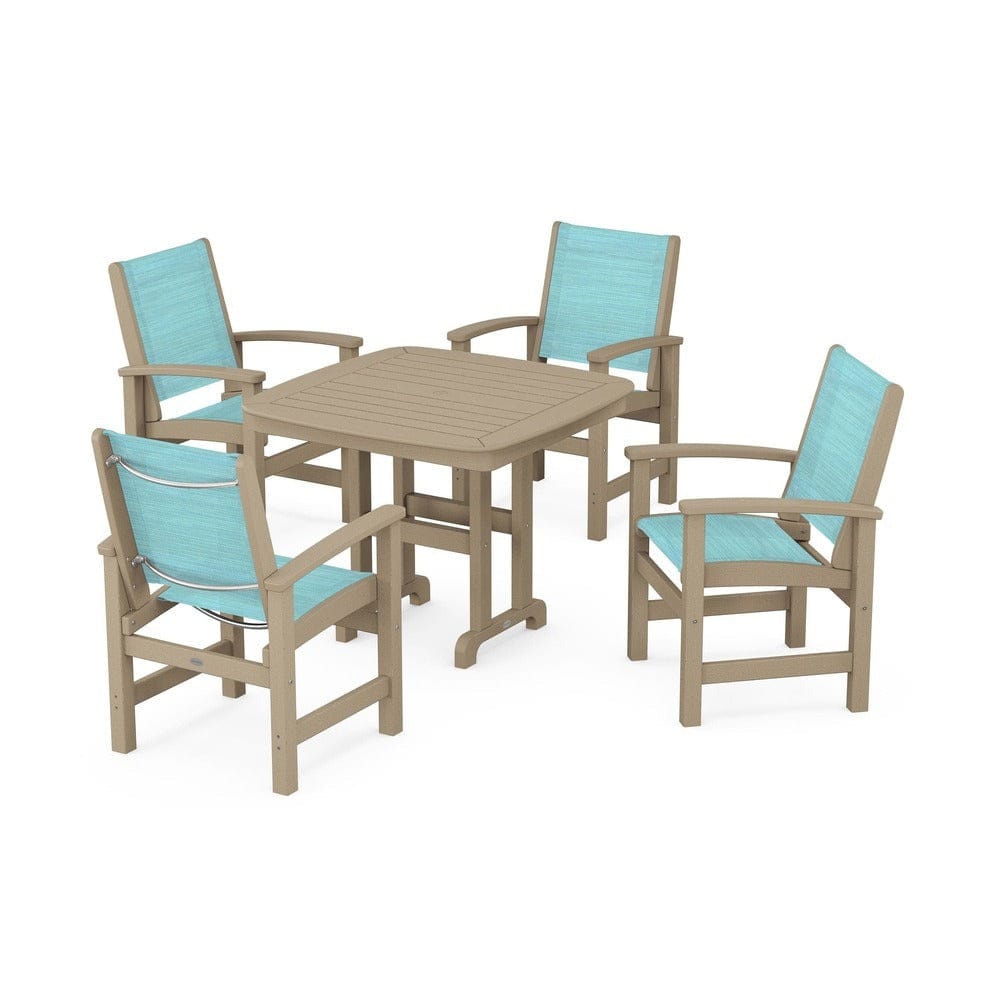 POLYWOOD® - Coastal 5-Piece Dining Set - PWS1236