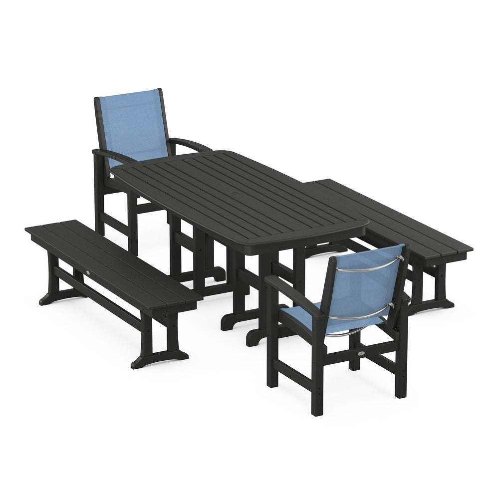POLYWOOD® - Coastal 5-Piece Dining Set - PWS1263