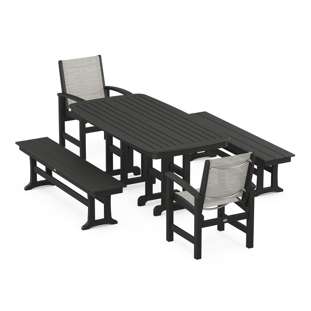 POLYWOOD® - Coastal 5-Piece Dining Set - PWS1263