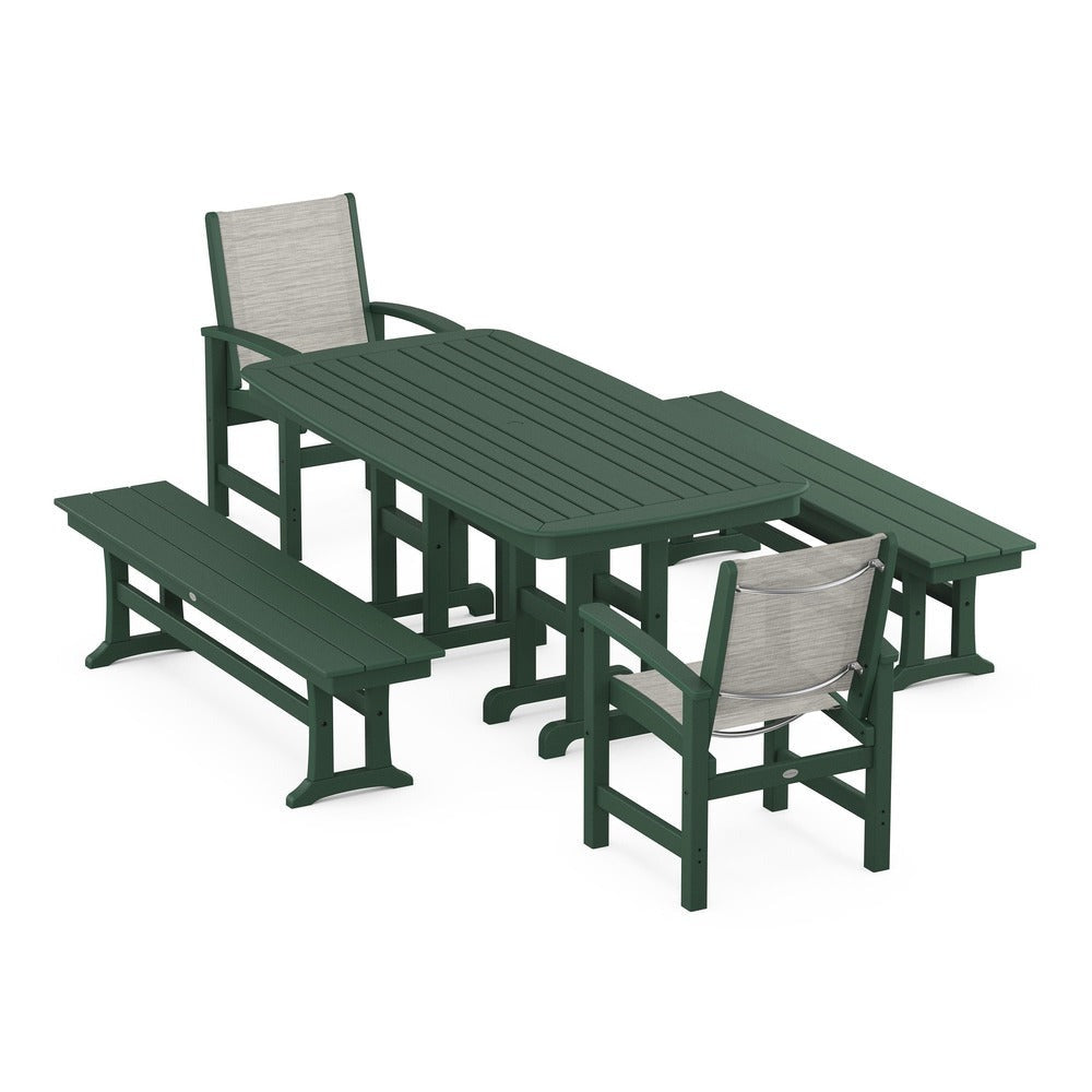 POLYWOOD® - Coastal 5-Piece Dining Set - PWS1263