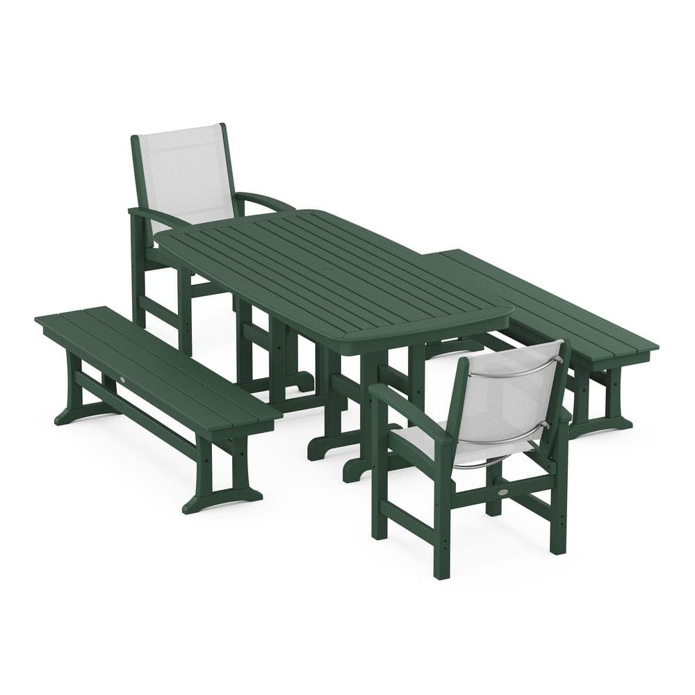 POLYWOOD® - Coastal 5-Piece Dining Set - PWS1263