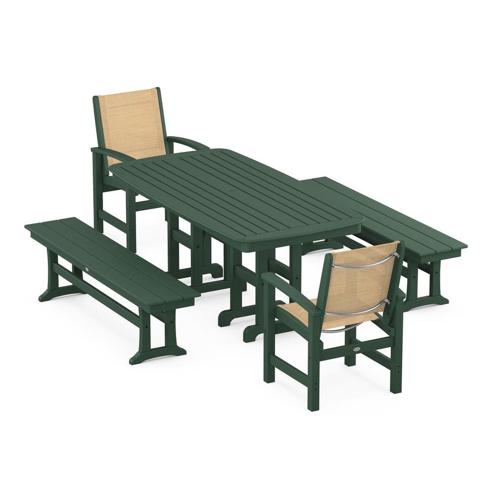 POLYWOOD® - Coastal 5-Piece Dining Set - PWS1263