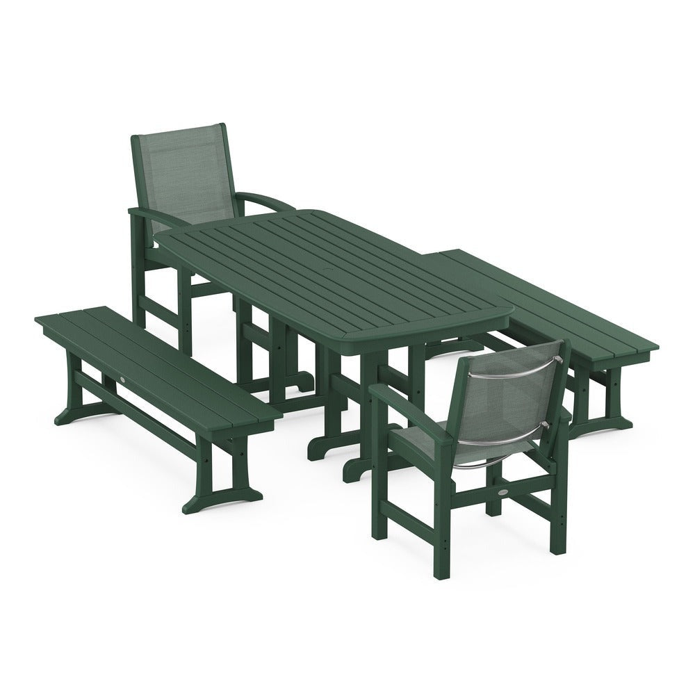 POLYWOOD® - Coastal 5-Piece Dining Set - PWS1263