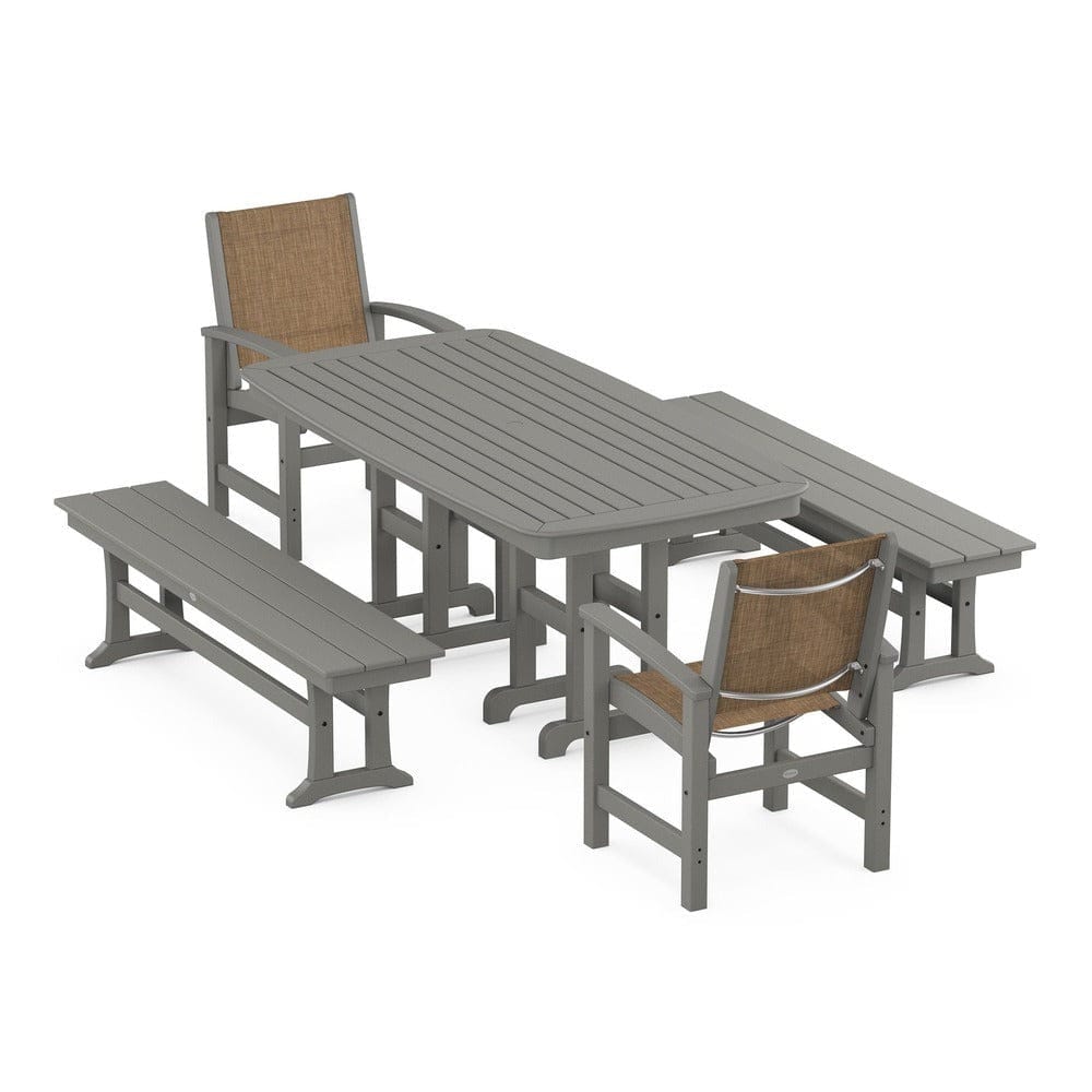 POLYWOOD® - Coastal 5-Piece Dining Set - PWS1263