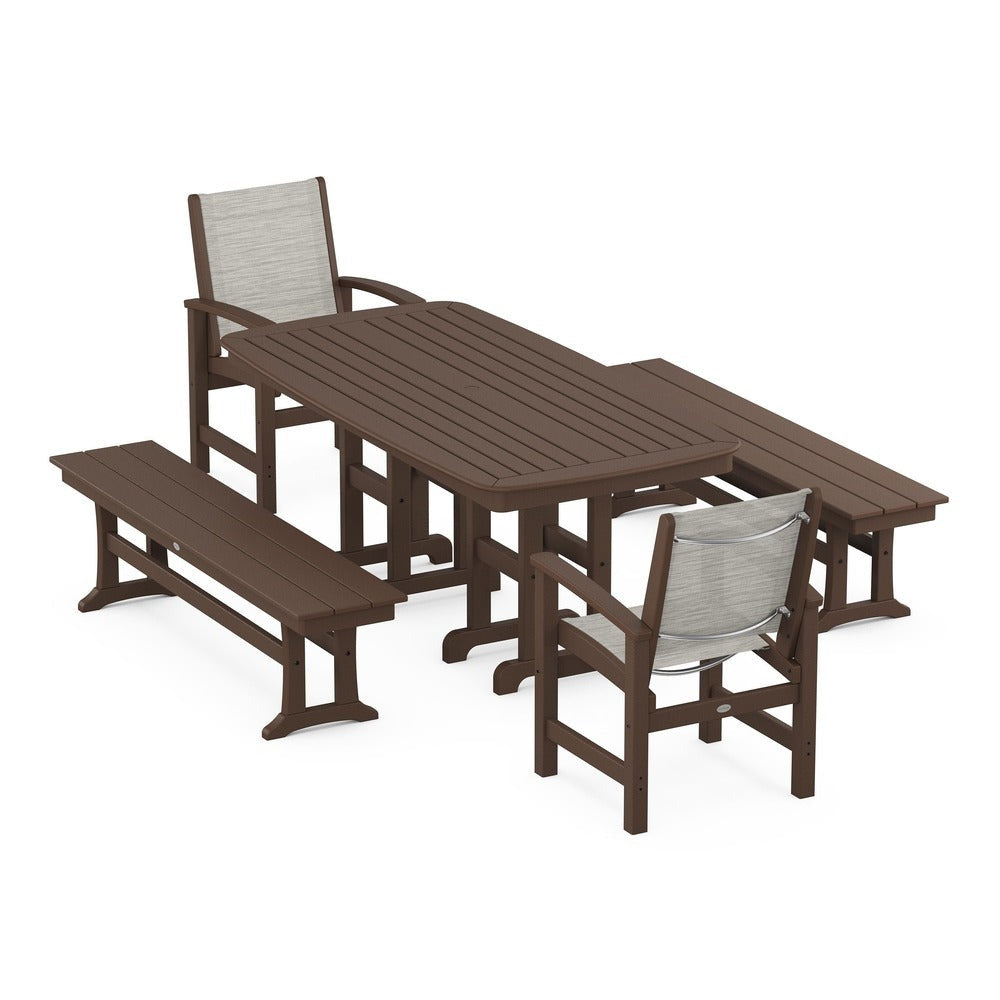 POLYWOOD® - Coastal 5-Piece Dining Set - PWS1263