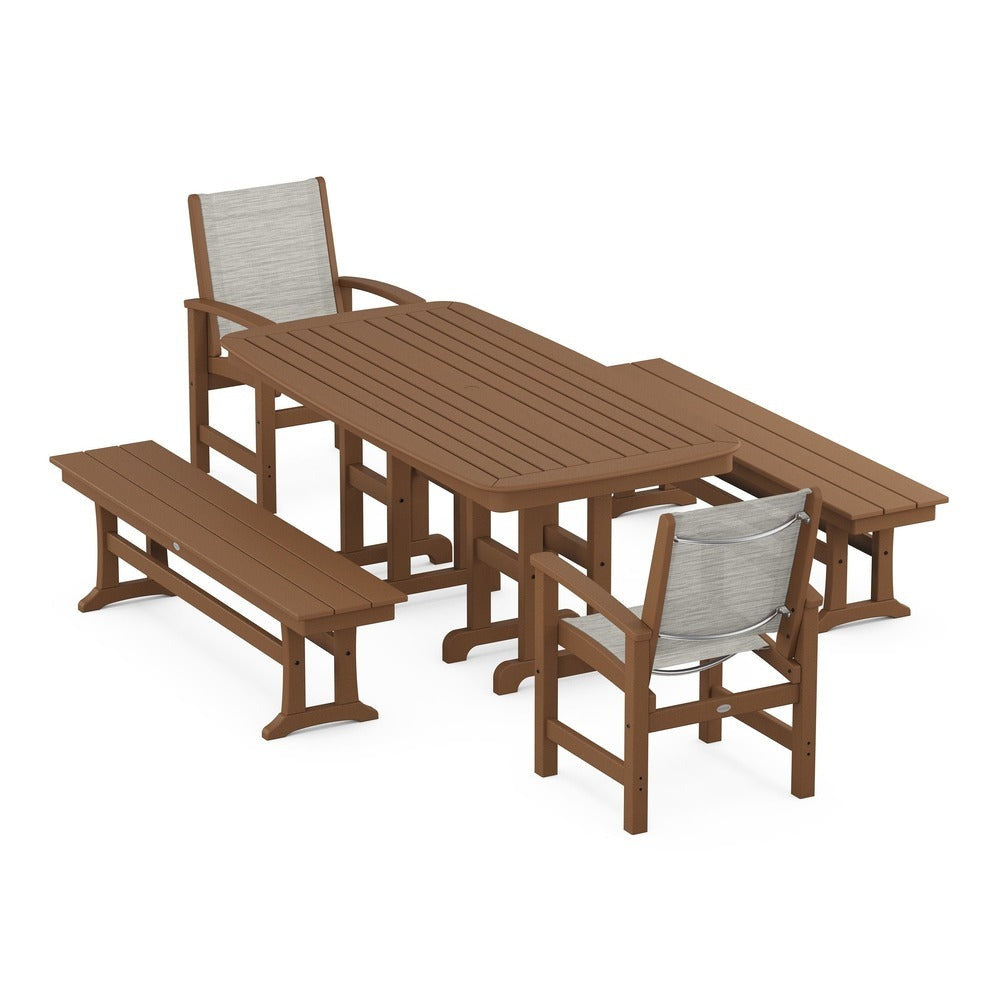 POLYWOOD® - Coastal 5-Piece Dining Set - PWS1263