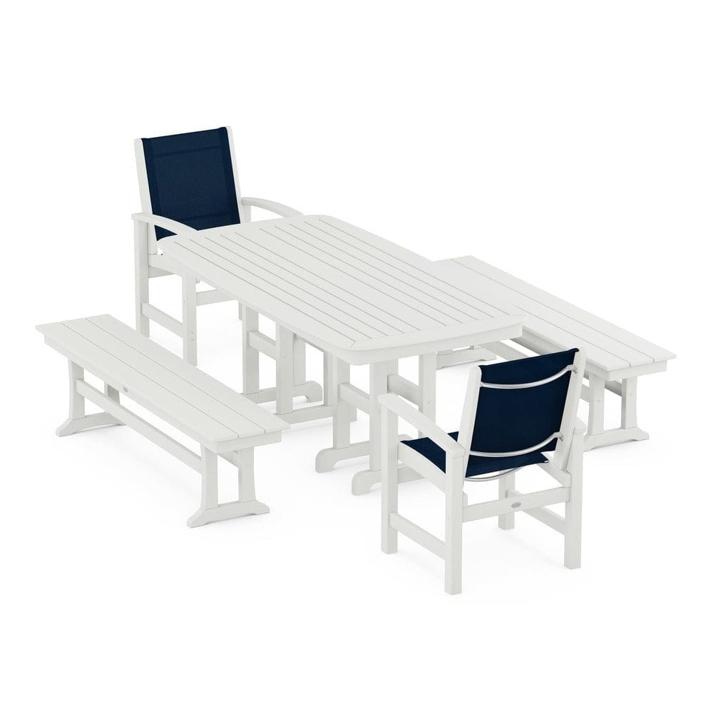 POLYWOOD® - Coastal 5-Piece Dining Set - PWS1263
