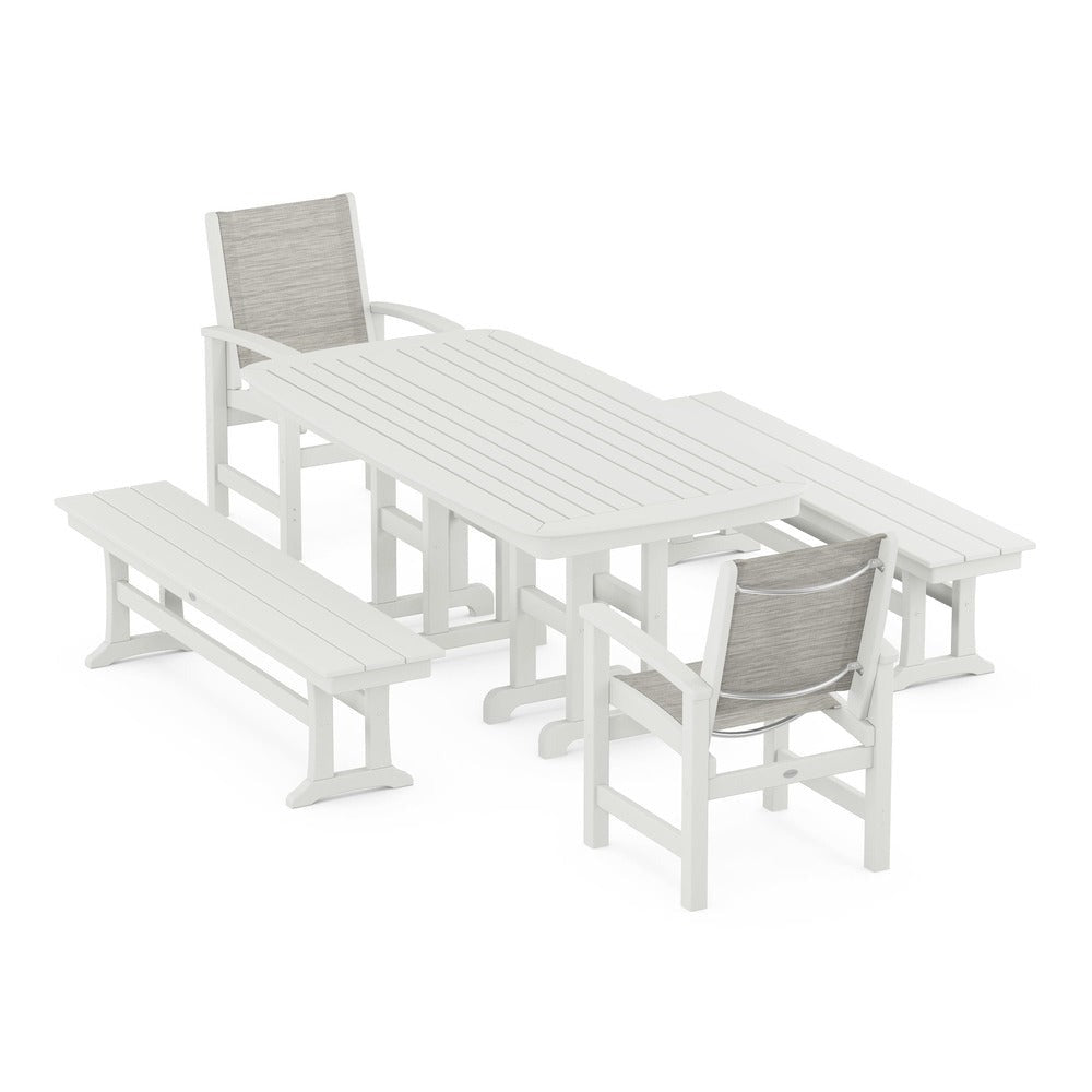 POLYWOOD® - Coastal 5-Piece Dining Set - PWS1263