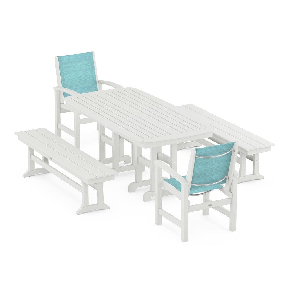 POLYWOOD® - Coastal 5-Piece Dining Set - PWS1263