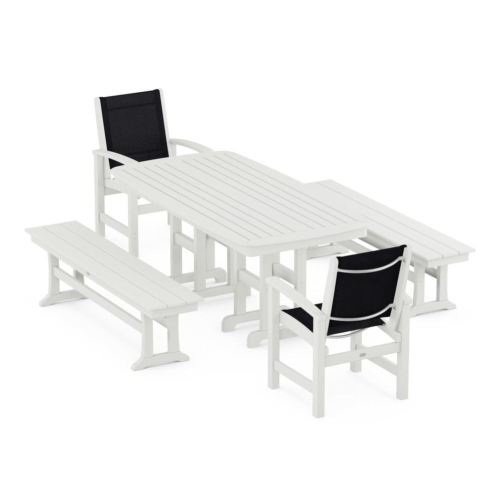 POLYWOOD® - Coastal 5-Piece Dining Set - PWS1263