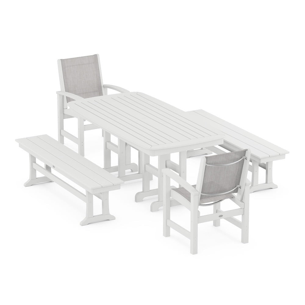 POLYWOOD® - Coastal 5-Piece Dining Set - PWS1263