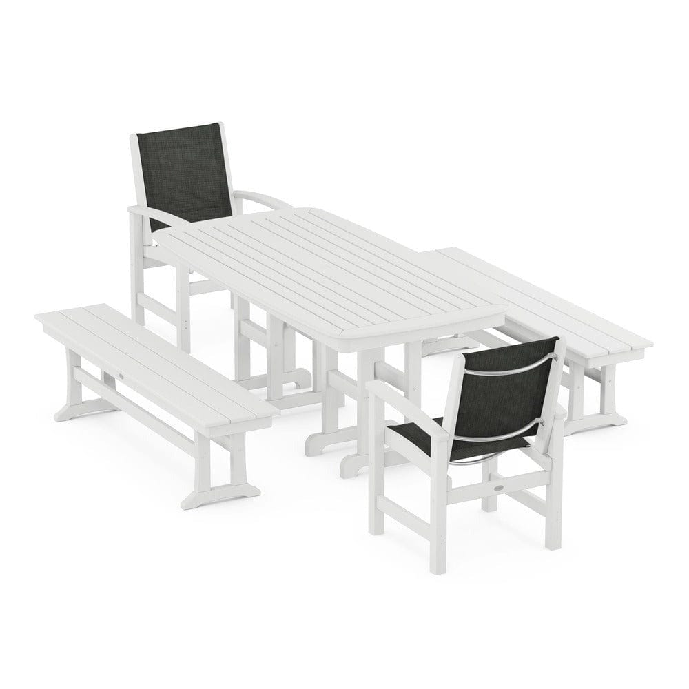 POLYWOOD® - Coastal 5-Piece Dining Set - PWS1263