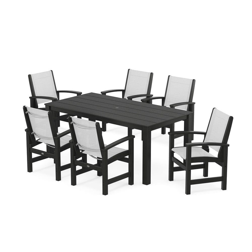 POLYWOOD® - Coastal 7-Piece Parsons Dining Set - PWS2275
