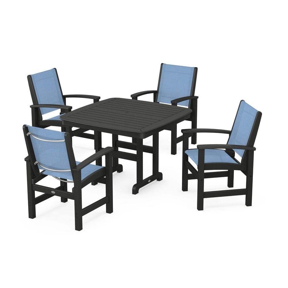 POLYWOOD® - Coastal 5-Piece Dining Set - PWS914 Outdoor Furniture POLYWOOD®