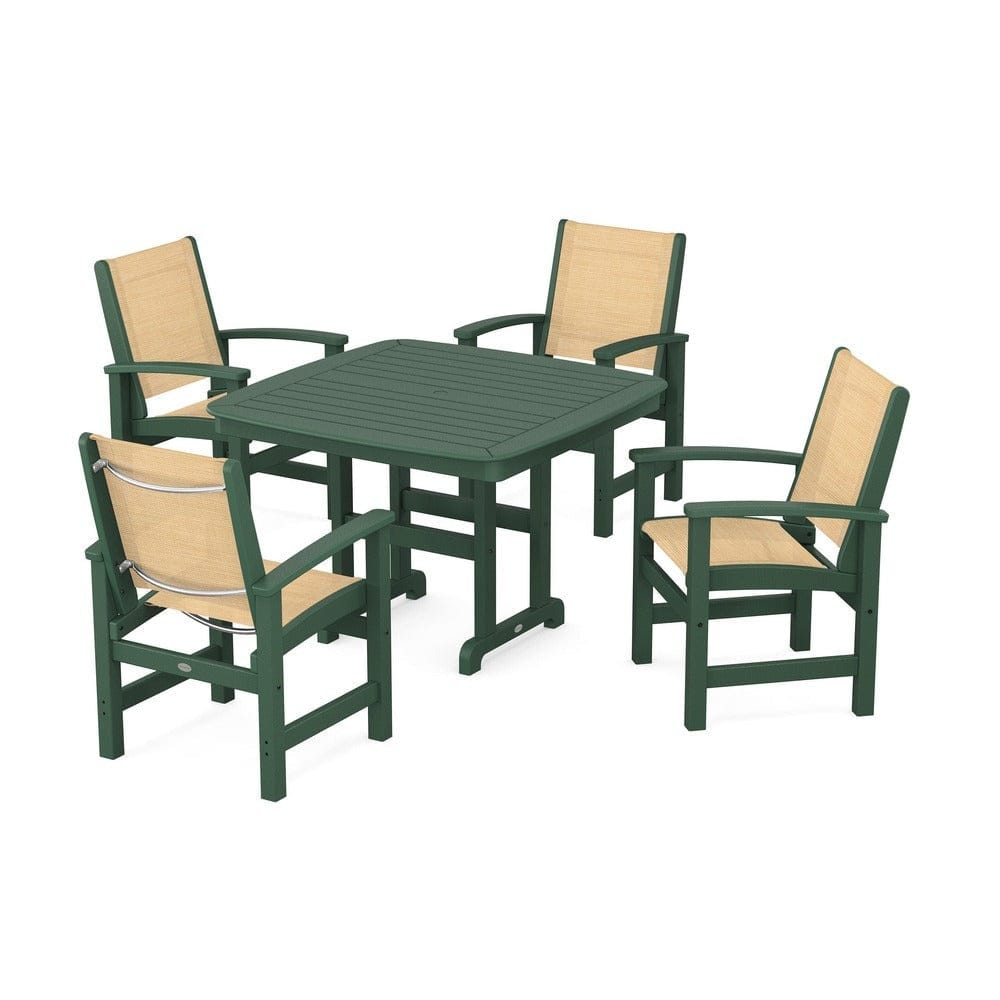 POLYWOOD® - Coastal 5-Piece Dining Set - PWS914 Outdoor Furniture POLYWOOD®