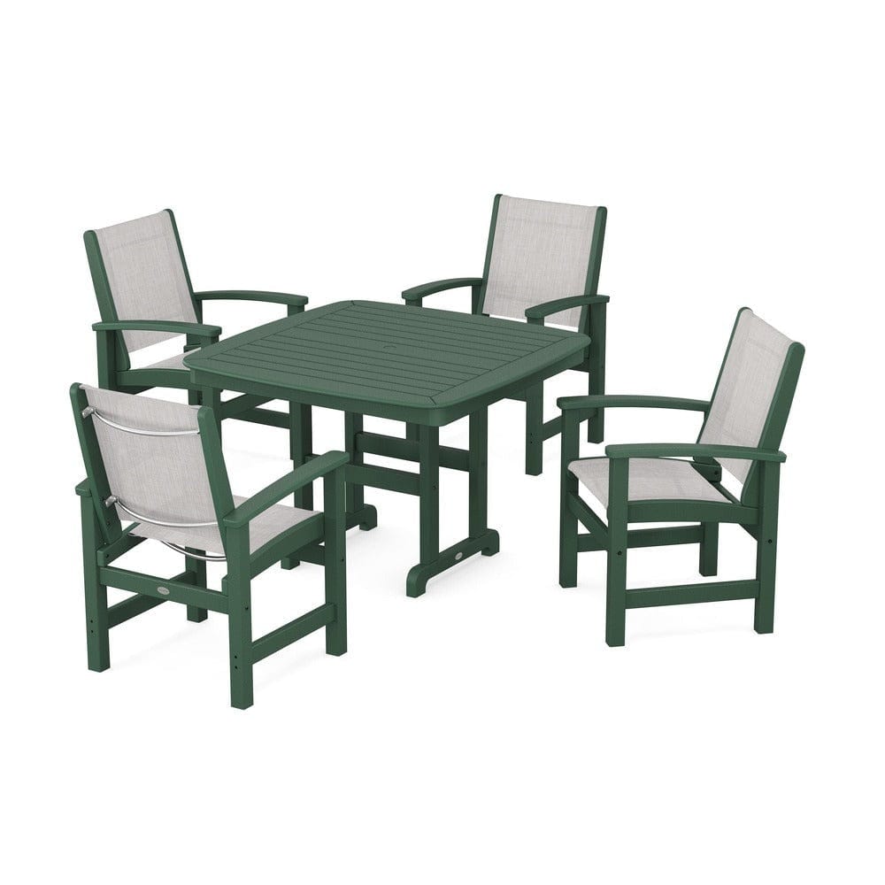POLYWOOD® - Coastal 5-Piece Dining Set - PWS914 Outdoor Furniture POLYWOOD®